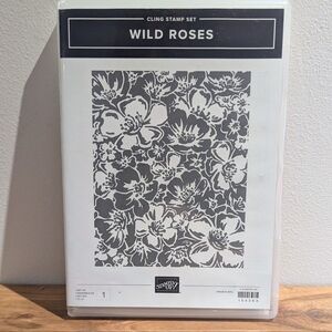 Stampin’ Up! Wild Roses Cling Background Stamp